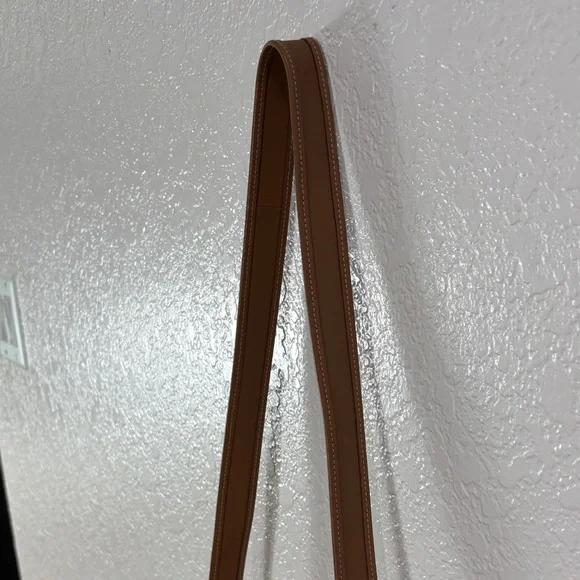 COACH Butterfly Embellished Brown Leather Crossbody Bag - Picture 17 of 17